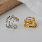 Patterned Wire Multi Strand Earrings E1089 1 Piece