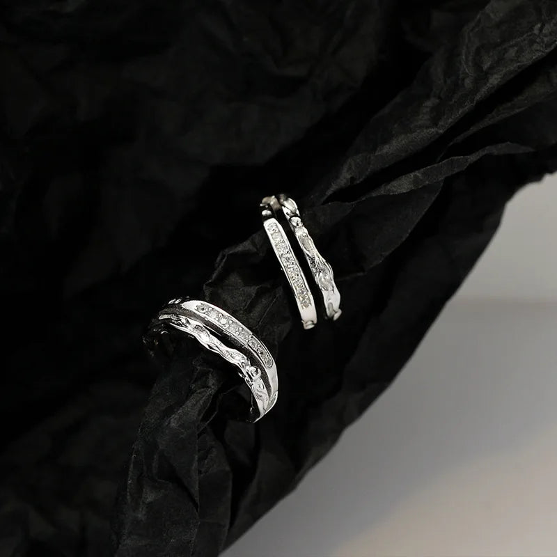 Paved CZ Ear Cuff E1115, 1 Piece