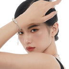 Baroque Pearls Irregular Links Bracelet B1020