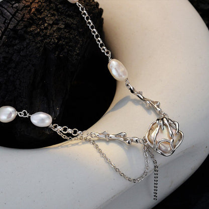 Baroque Pearl Multi Chain Necklace N1045