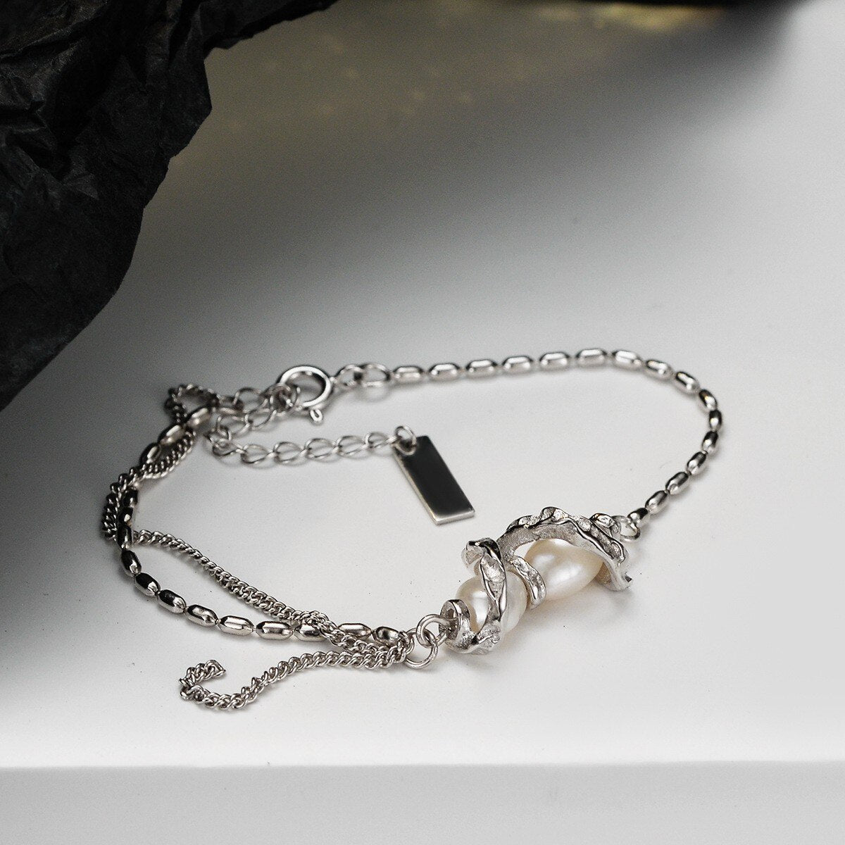 Baroque Pearls Tassel Bracelet B1000