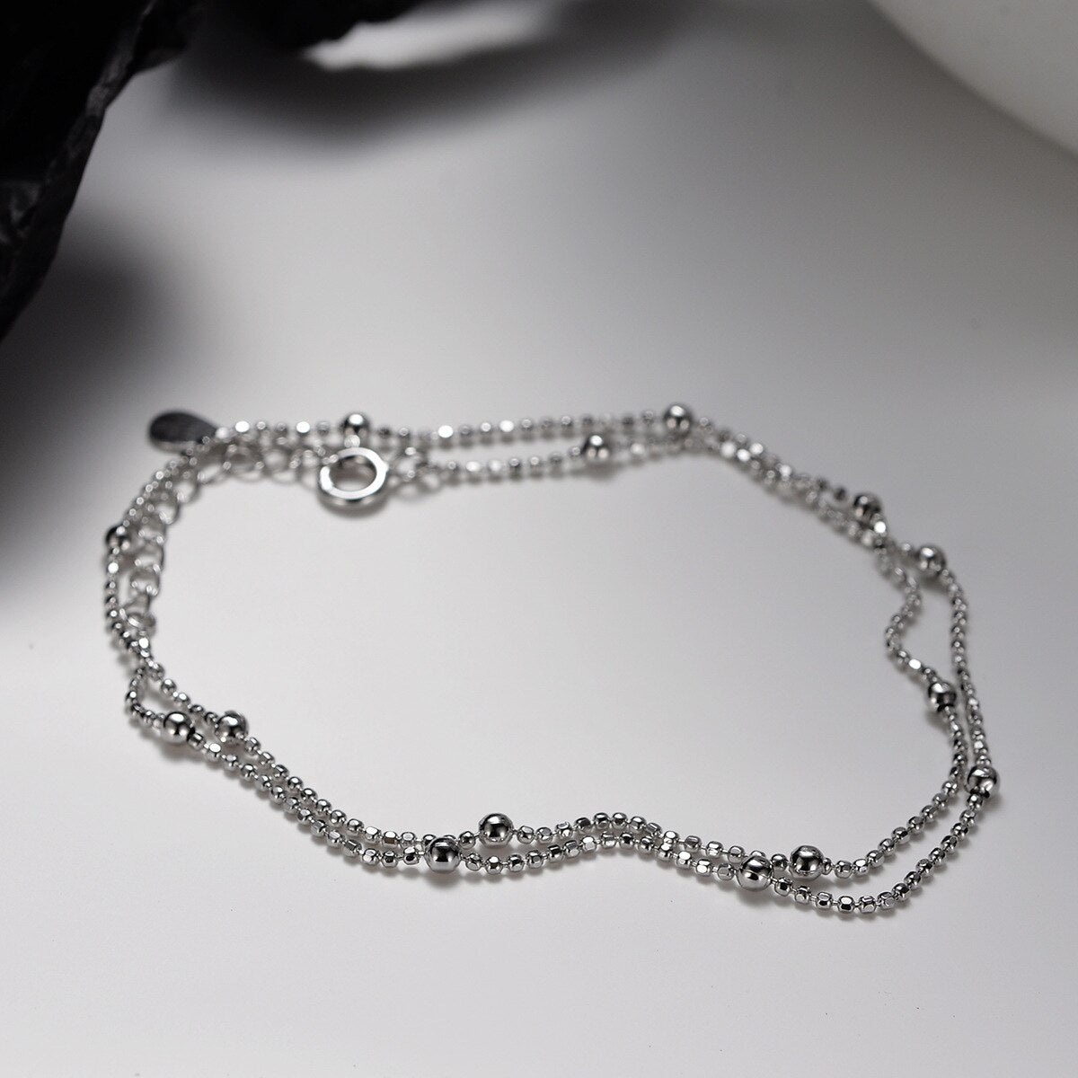 Beaded Ball Chain Necklace N1039
