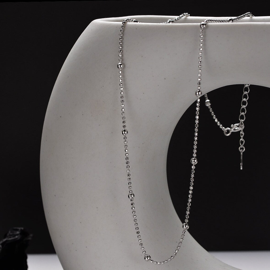 Beaded Ball Chain Necklace N1039