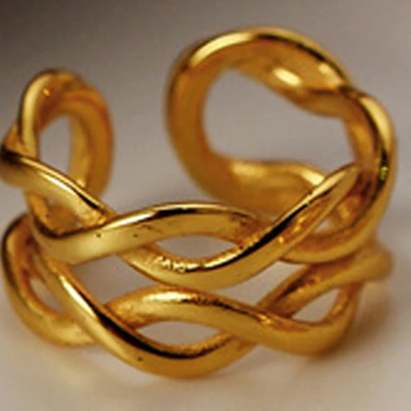 Braided Filigree Clip-on Earring E1099, 1 Piece