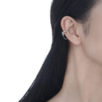 CZ Tassel Chain Earring E1187, 1 Piece