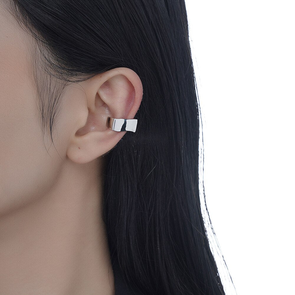Geometric Polished Ear Cuff E1228 1 Piece