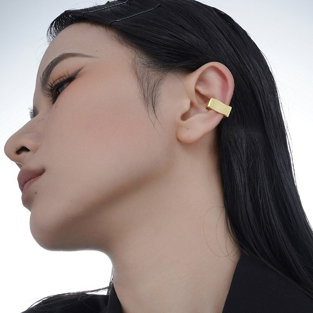 Geometric Polished Ear Cuff E1228 1 Piece