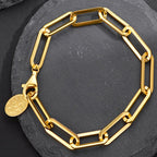 Drawn Chain Bracelet