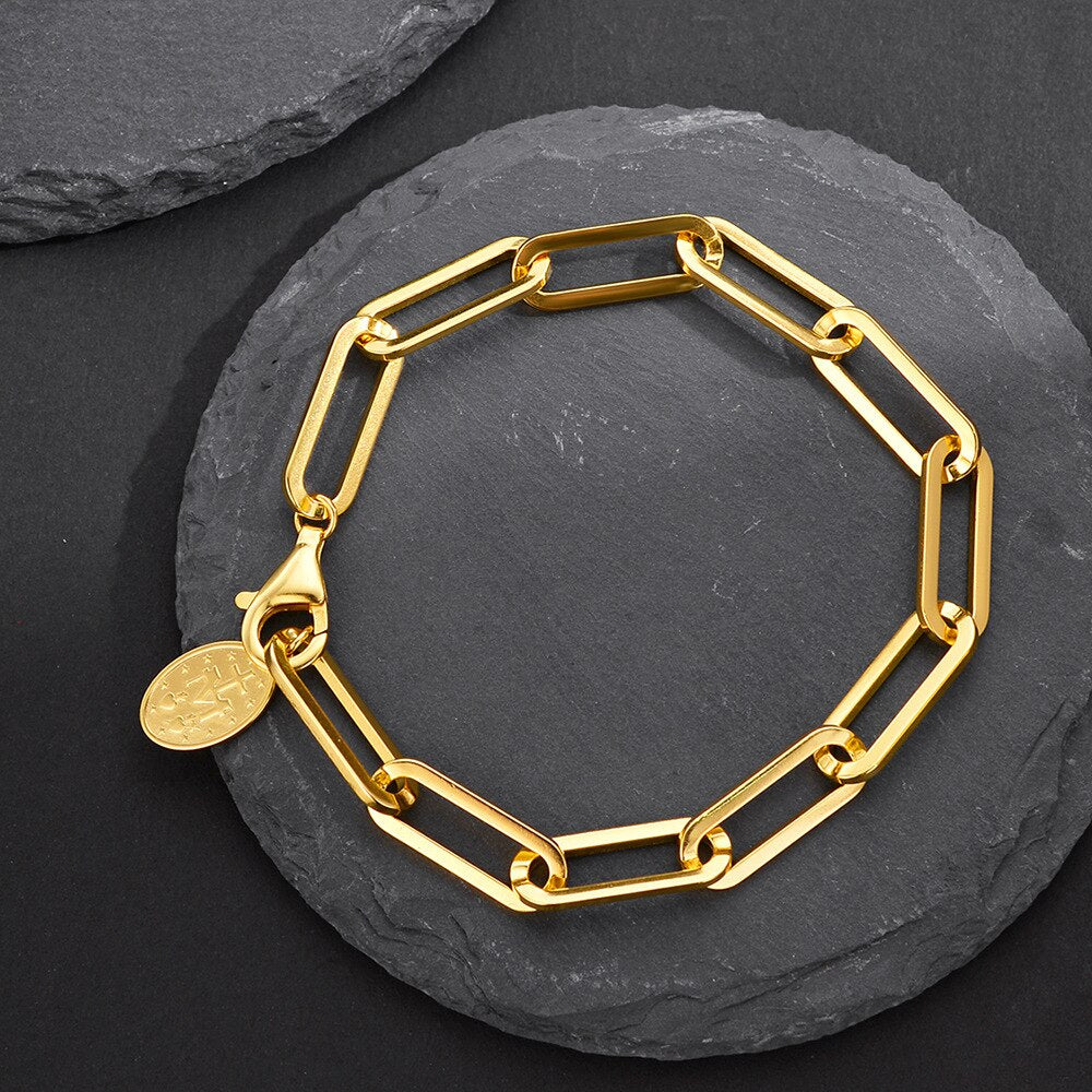 Drawn Chain Bracelet