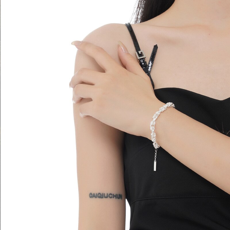 Heavy Korean Links Bracelet B1023
