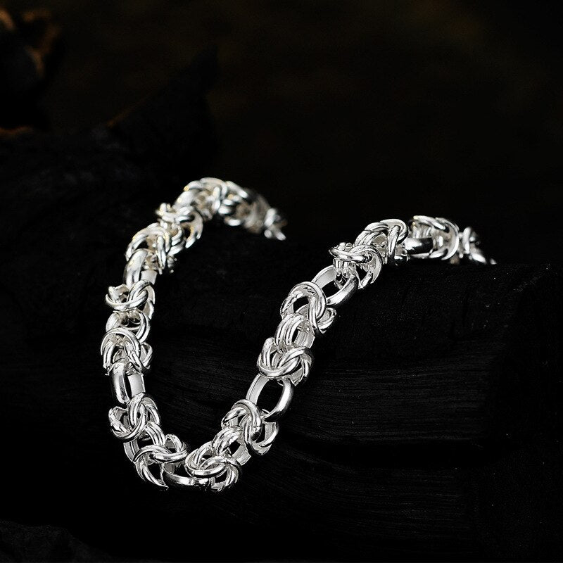 Heavy Korean Links Bracelet B1023