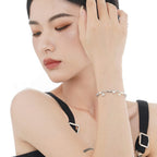 Pearls Multi Chained Bracelet B1019