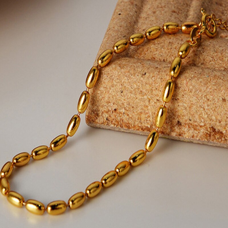 Seed Bead Chain Bracelet B1044