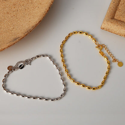 Seed Bead Chain Bracelet B1044