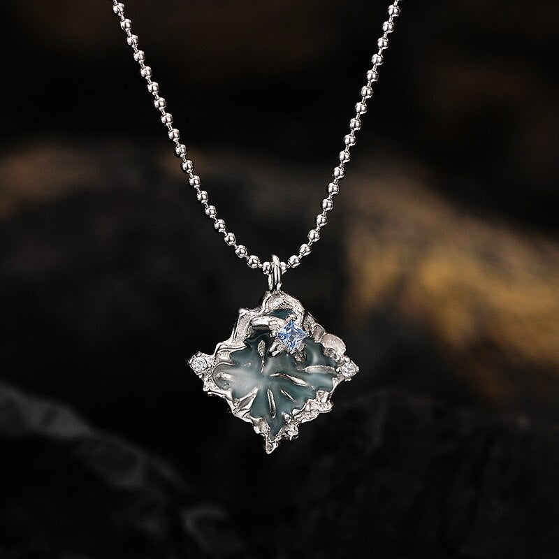 Iconic Enamel CZ Accent Pendant N1053