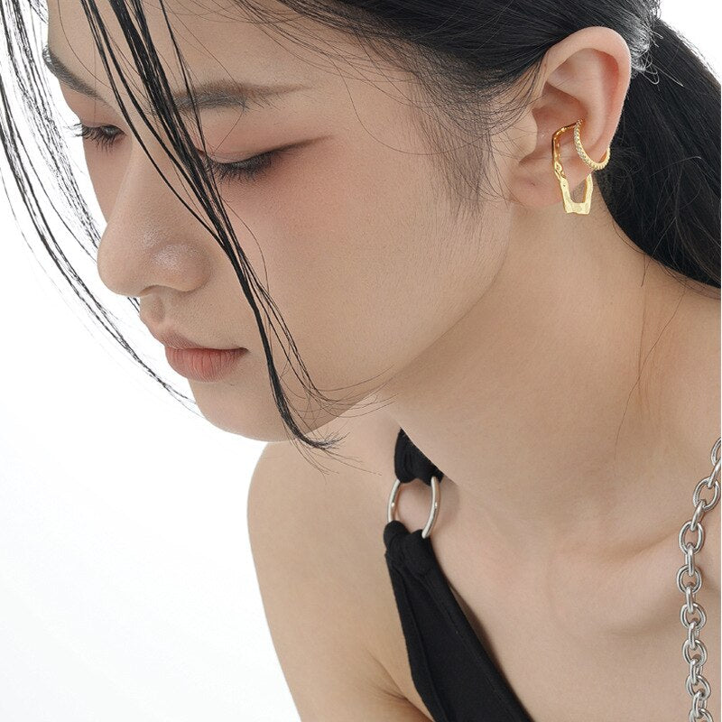 Paved Filigree Nonconformist Earring E1197 1 Piece