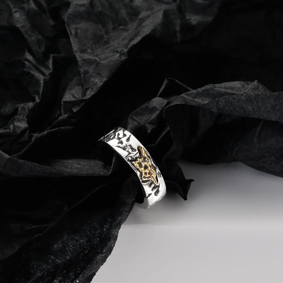 Golden Filigree Earring E1133, 1 Piece