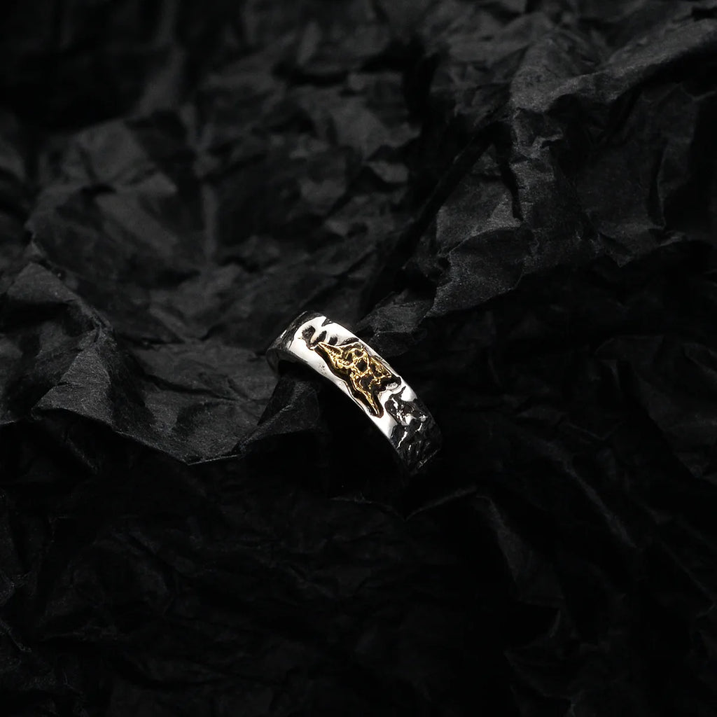 Golden Filigree Earring E1133, 1 Piece