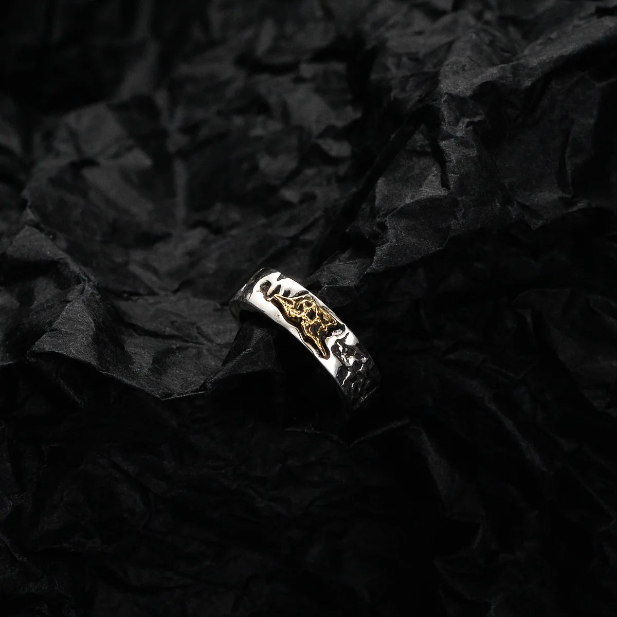 Golden Filigree Earring E1133, 1 Piece