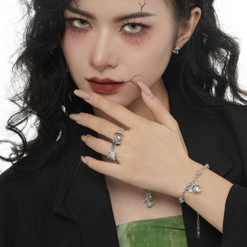 Irregular Links Sprite Bracelet B1002