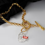 Irregular T-bar Textured Bracelet B1033