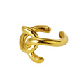 Solid Knot Ear Cuff E1107, 1 Piece