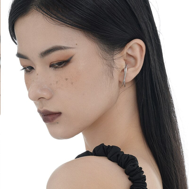 Letter X Ear Studs E1203