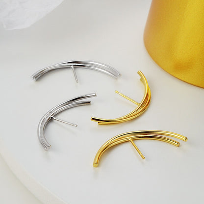 Letter X Ear Studs E1203