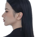 Tassel Chain Alien Hook Ear Stud E1136, 1 Piece