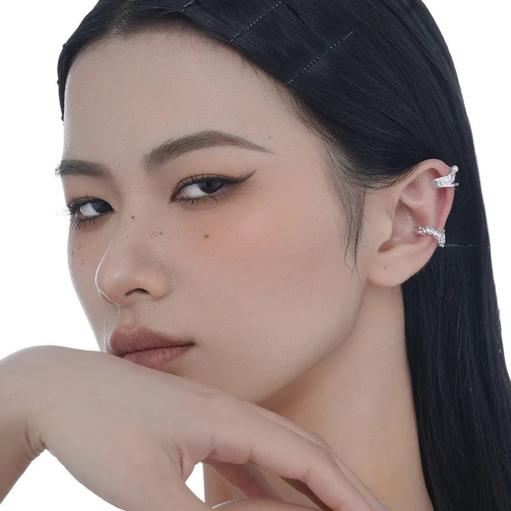 Natural Irregular Ear Cuff E1220, 1 Piece