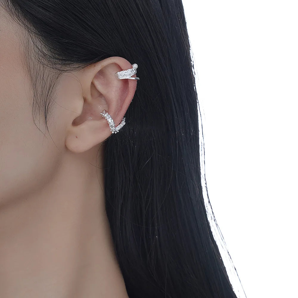 Pearl Irregular Ear Cuffs E1218, 1 Piece