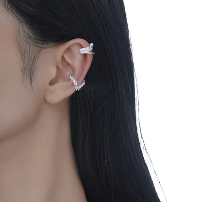 Pearl Irregular Ear Cuffs E1218, 1 Piece