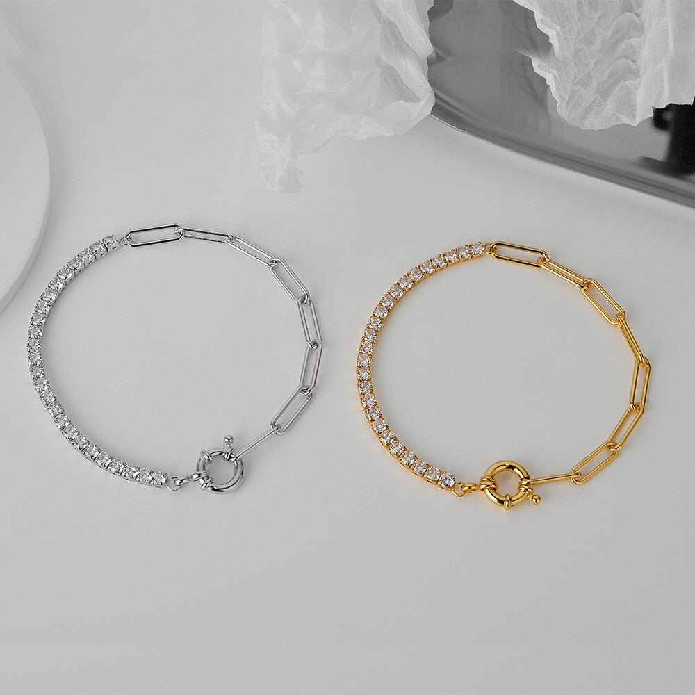 Bling Chain Statement Bracelet B1012