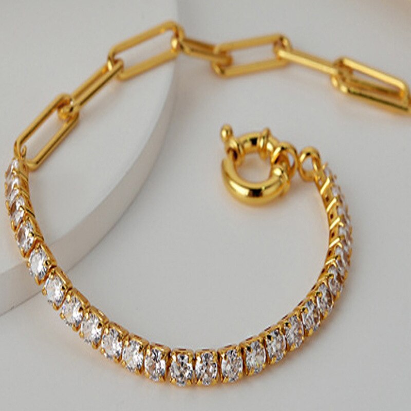 Bling Chain Statement Bracelet B1012