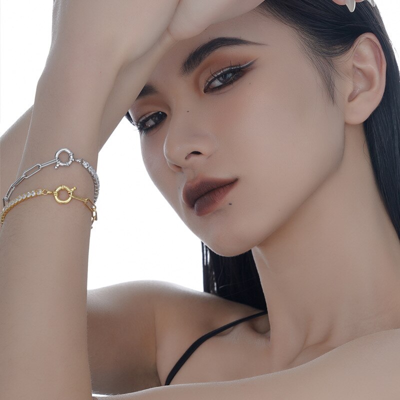 Bling Chain Statement Bracelet B1012