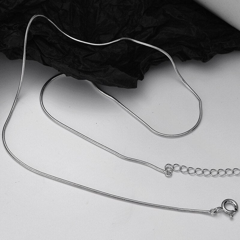 Round Snake Chain Necklace N1015