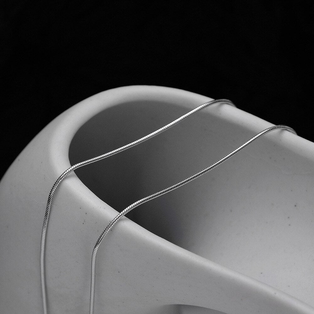 Round Snake Chain Necklace N1015