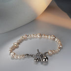 Baroque Pearls T-bar Bracelet B1032