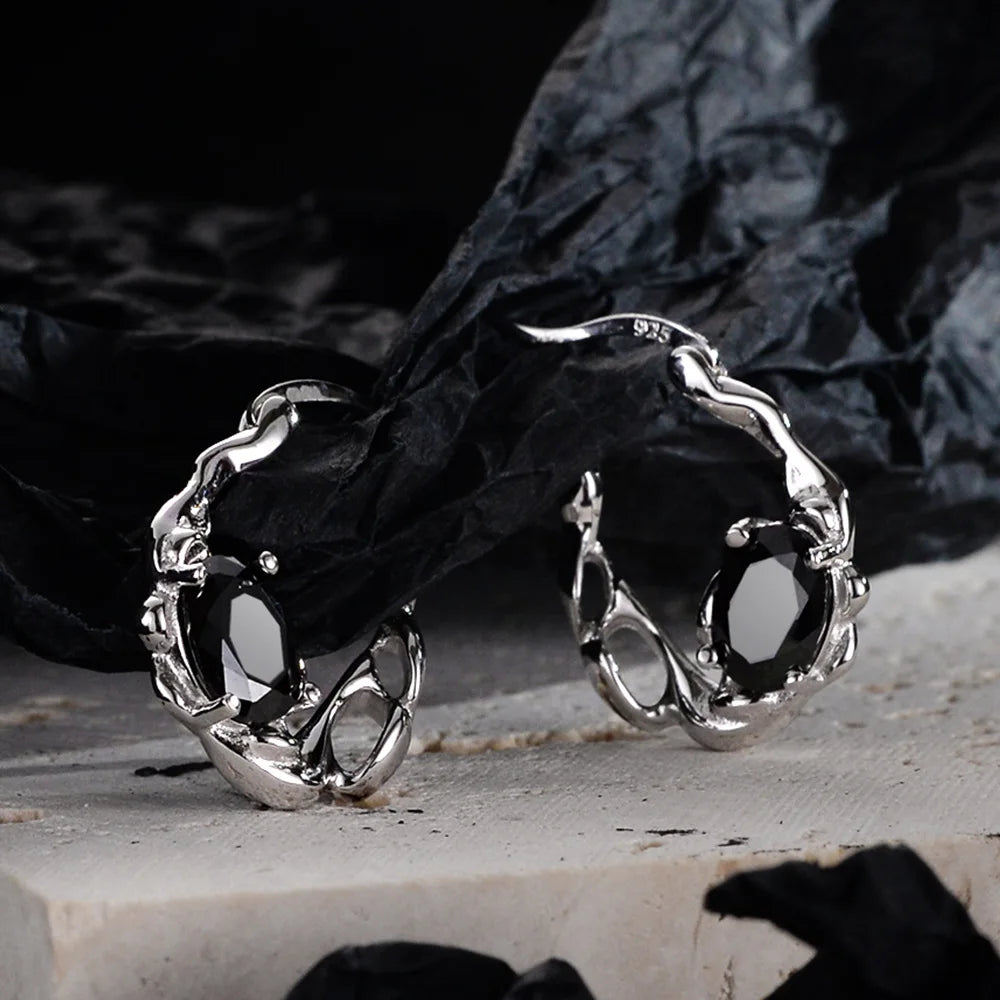 Thick Irregular Ear Hoop Huggies E1188