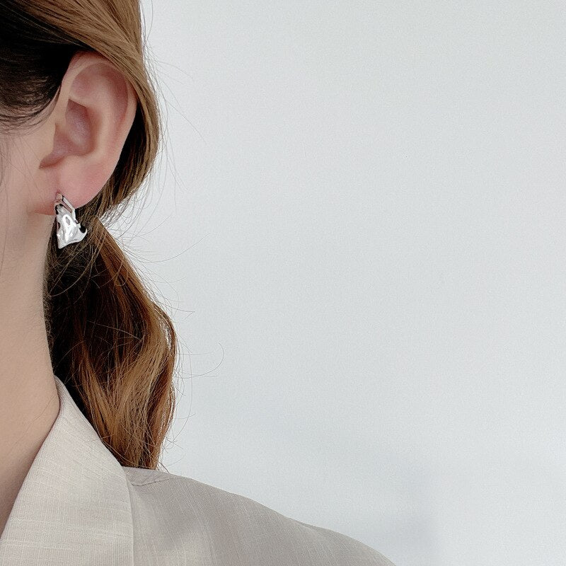 Thick Ruffled Ear Cuff E1234 1 Piece