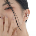 Wavy Chunky Ear Cuffs E1198 1 Piece