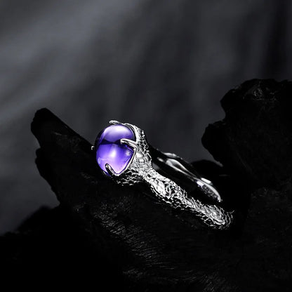 Purple Birth Stone Ring R1212