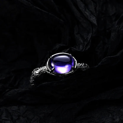 Purple Birth Stone Ring R1212