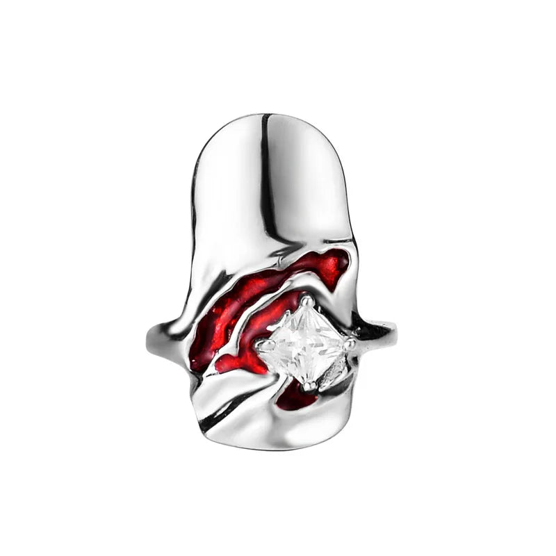 Skull Element Nail Ring R1203