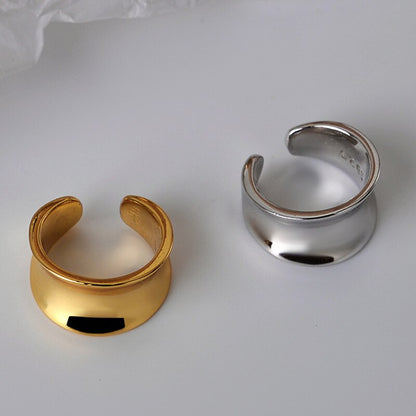 Wide Curve Ear Cuffs E1088 1 Piece