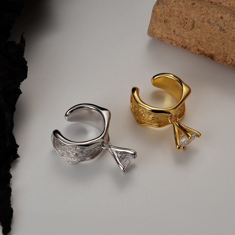 Textured Ear Cuff Earring E1028 1 Piece