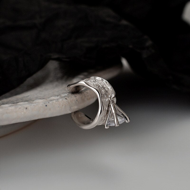 Textured Ear Cuff Earring E1028 1 Piece