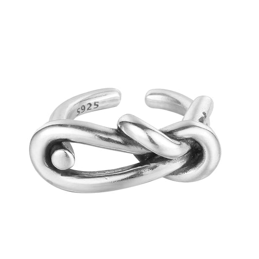 Wired Knot Antique Ring R164