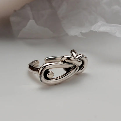 Wired Knot Antique Ring R164
