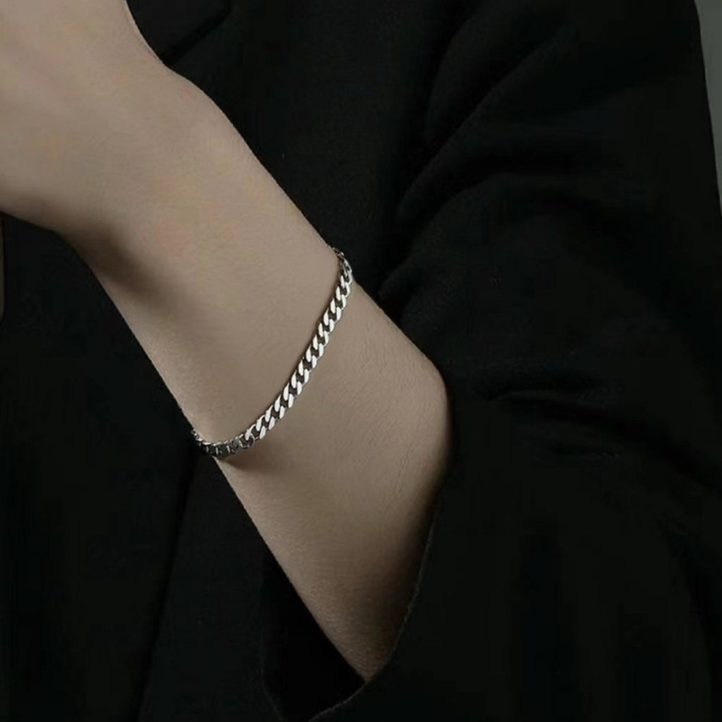 Cuban Link Chain Bracelet 4mm